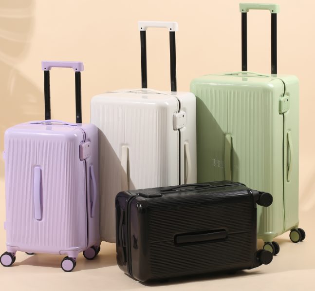 Zip series luggage in pastel colors